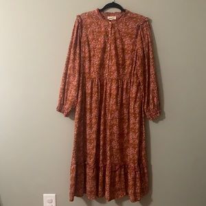 Universal Thread Long Sleeve Prairie Dress